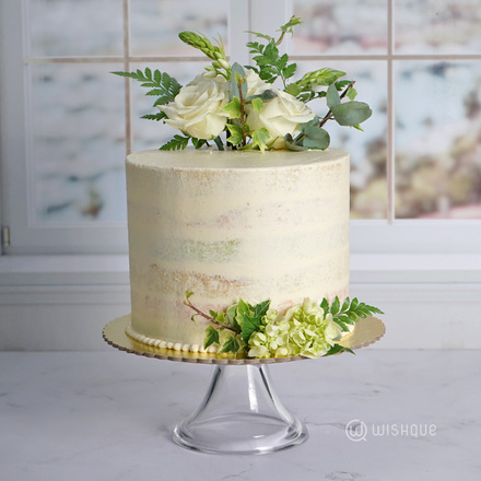 Verdant Elegance Cake