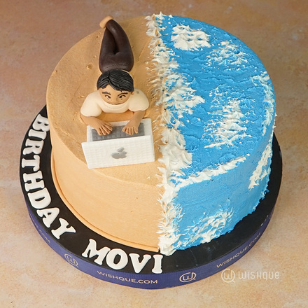 Ocean Escape Vibes Cake