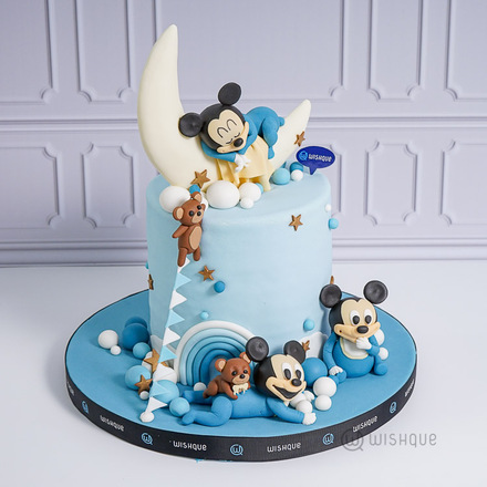 Mickey Mouse And The Dreamworld Theme Cake