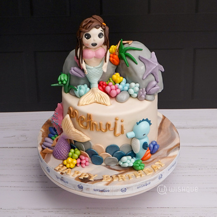 Sweet Sea Sparkle Cake