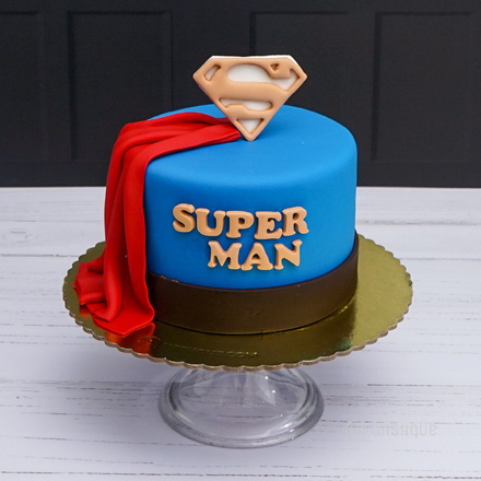 Superman Hero Layers Cake