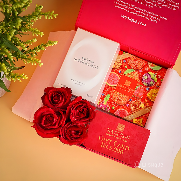 Calvin Klein Sheer Beauty Rose Gift Box