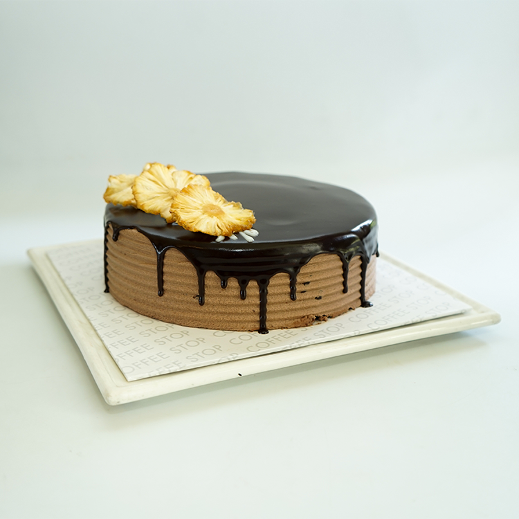Chocolate Pineapple Gateaux