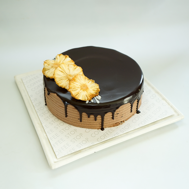 Chocolate Pineapple Gateaux