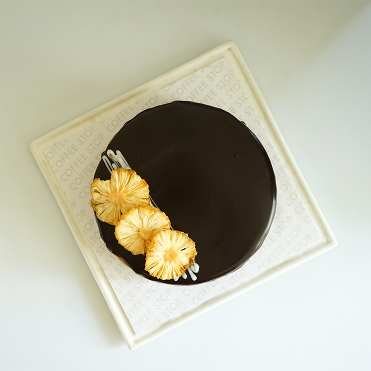 Chocolate Pineapple Gateaux