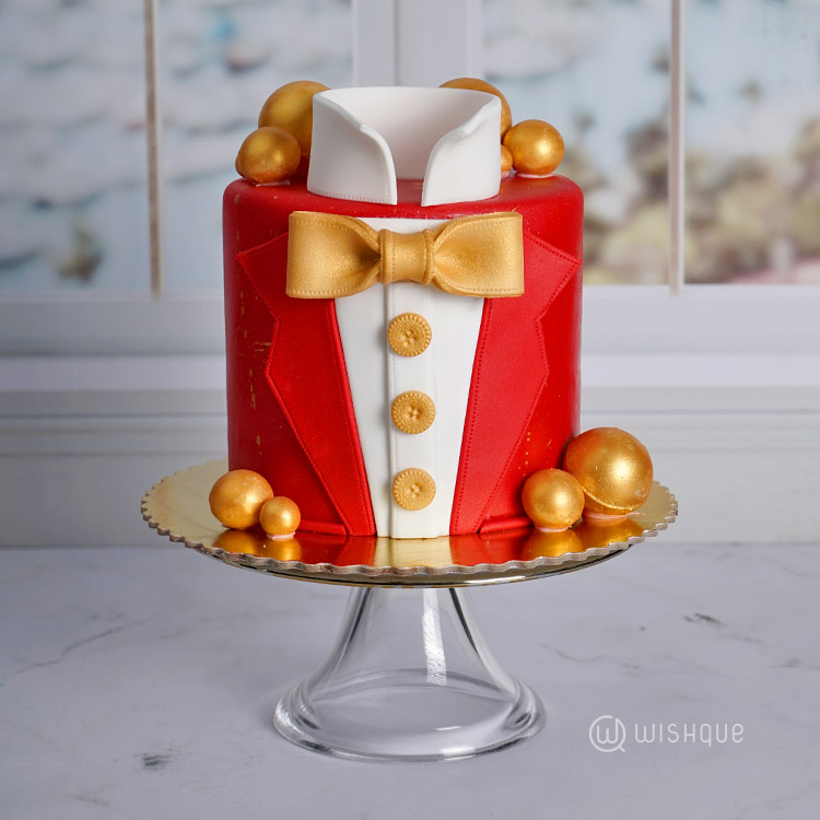 Hey Handsome Golden Chocolate Cake