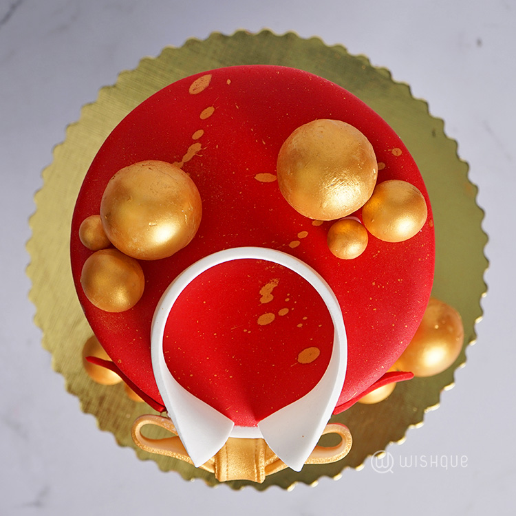 Hey Handsome Golden Chocolate Cake