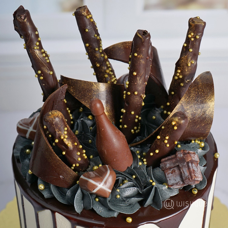 Choco Drip Chocolate Cake