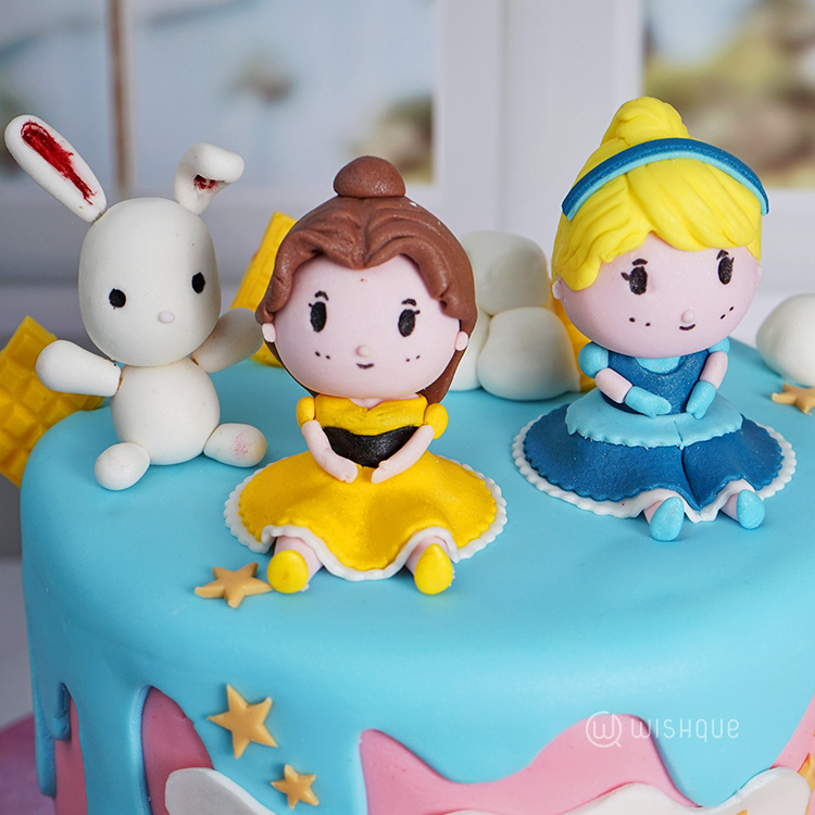 Happy Girl Vanilla Cake