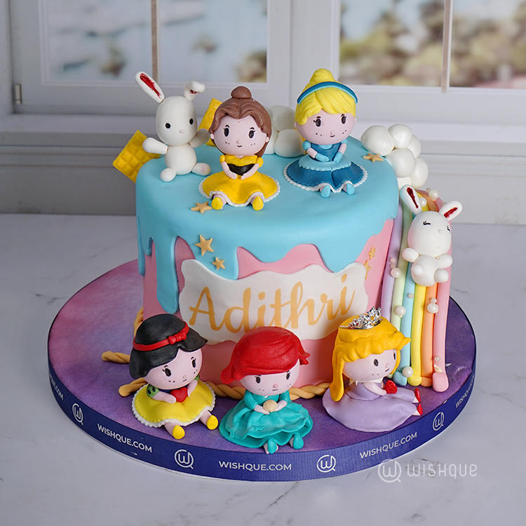 Happy Girl Vanilla Cake