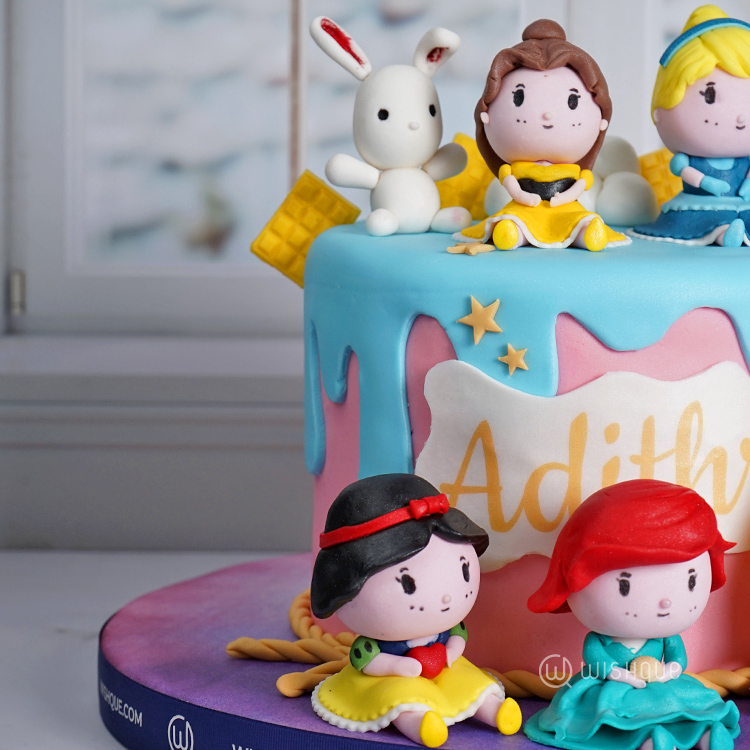 Happy Girl Vanilla Cake