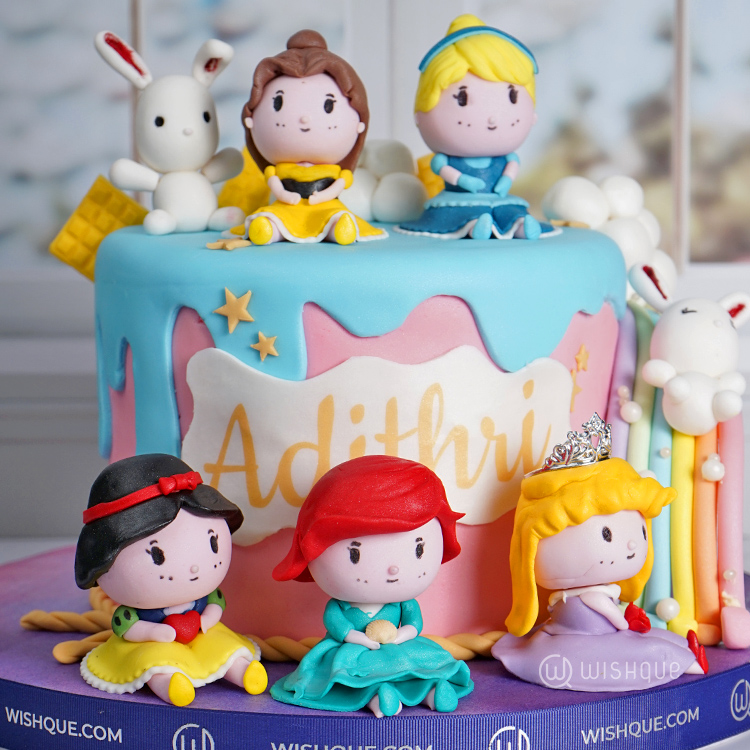 Happy Girl Vanilla Cake