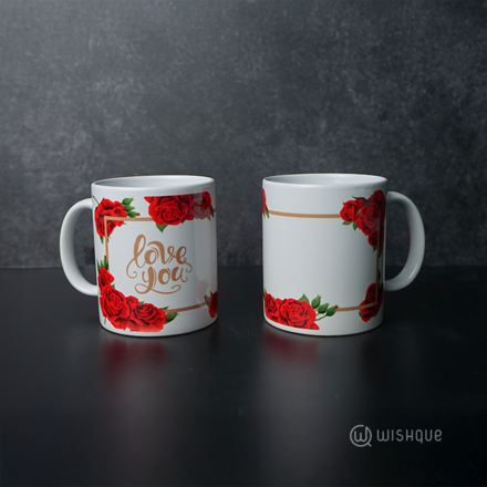 Love You Printed Mug