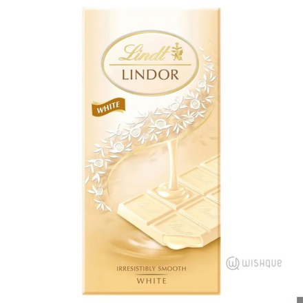 Lindt LINDOR White Chocolate Block 100g