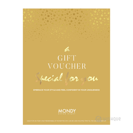 Mondy Gift Voucher