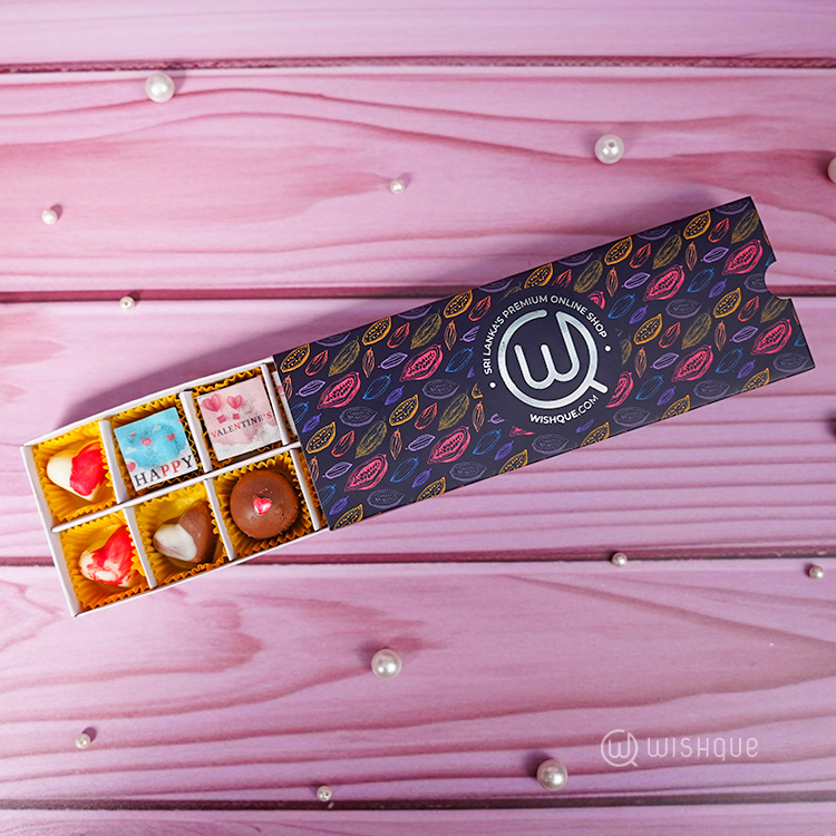 Valentine's Swiss Pralines Chocolate Truffle Collection – 12 Pcs