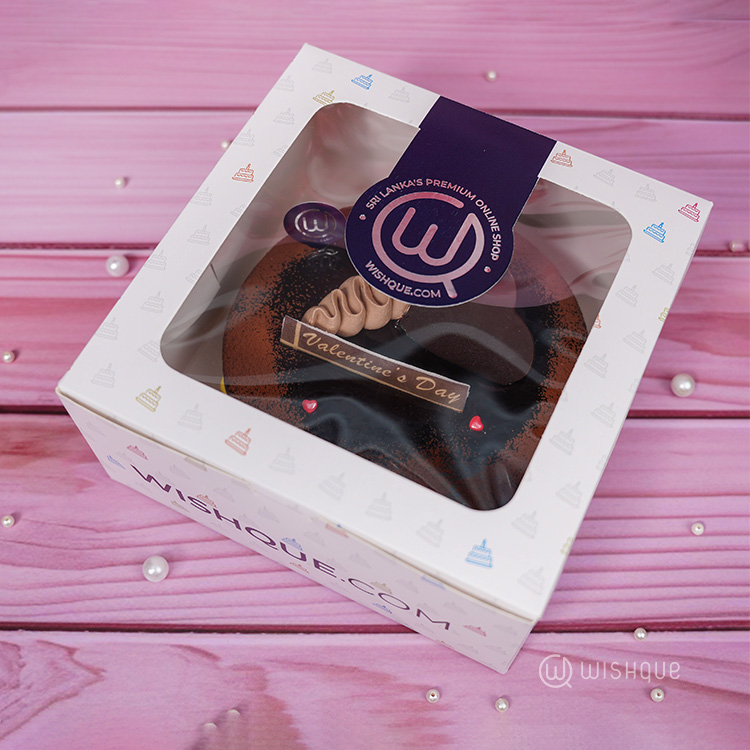 Swiss Chocolate Hazelnut Praline Valentine's Mousse Cake