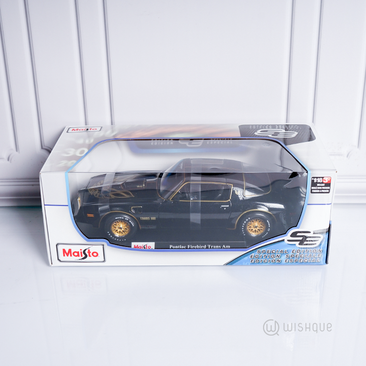 Maisto Pontiac Firebird Trans Am Special Edition - Black