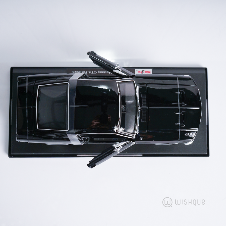 Maisto 1967 Ford Mustang GTA Fastback Special Edition - Black