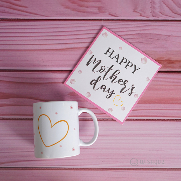 Happy Mother's Day Greeting Card & Printed Mug