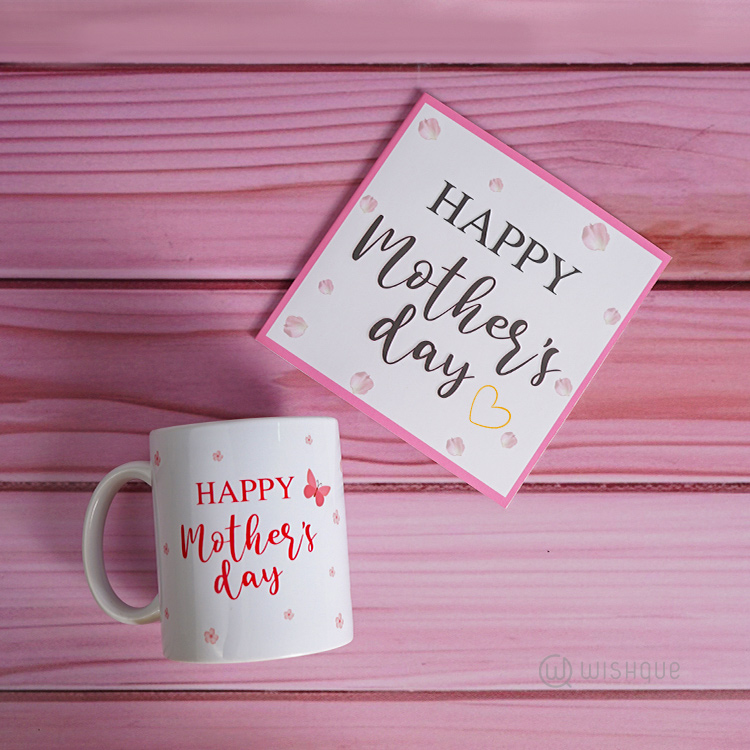 Happy Mother's Day Greeting Card & Printed Mug