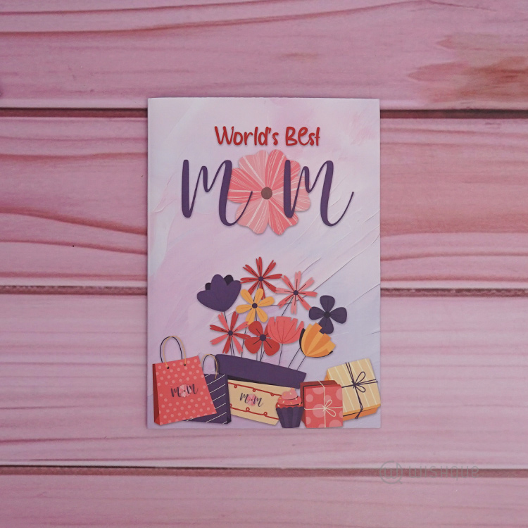 World's Best Mom Greeting Card