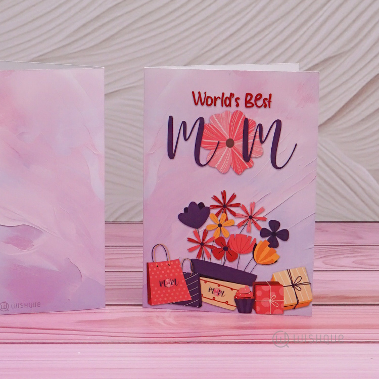 World's Best Mom Greeting Card