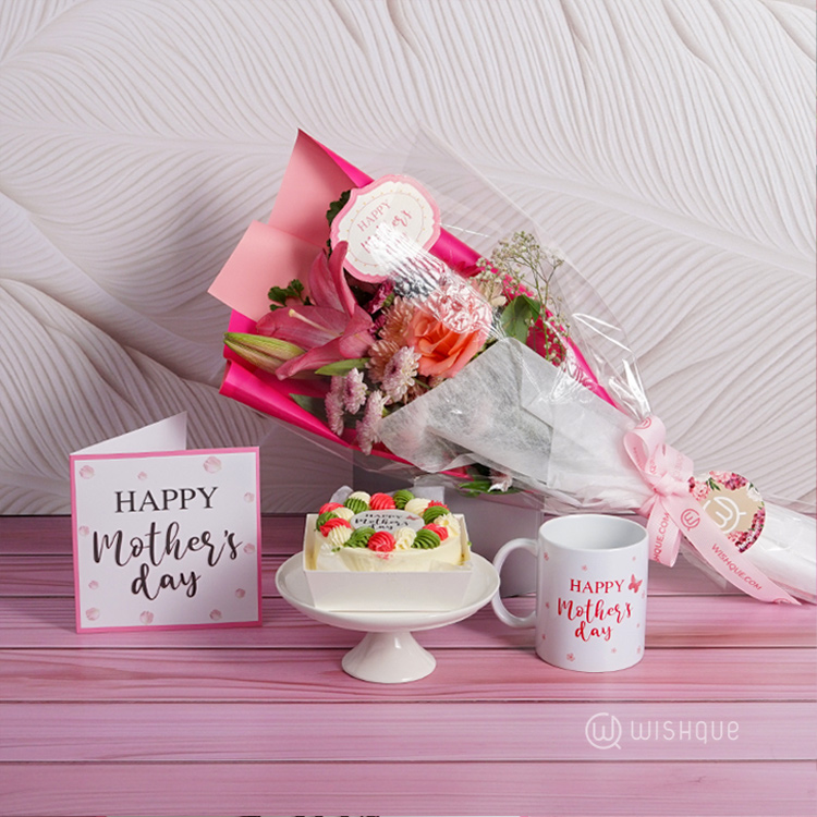 Happy Mother's Day 04 Pcs Gift Set