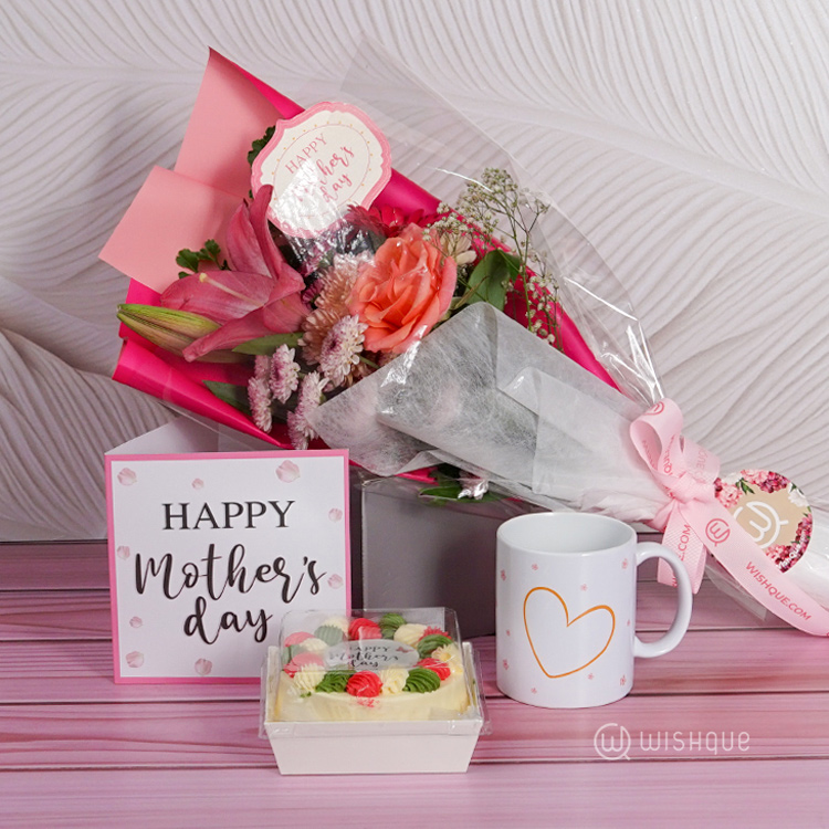 Happy Mother's Day 04 Pcs Gift Set