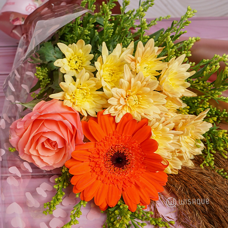 Radiant Joy Flower Bouquet