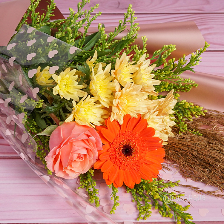 Radiant Joy Flower Bouquet