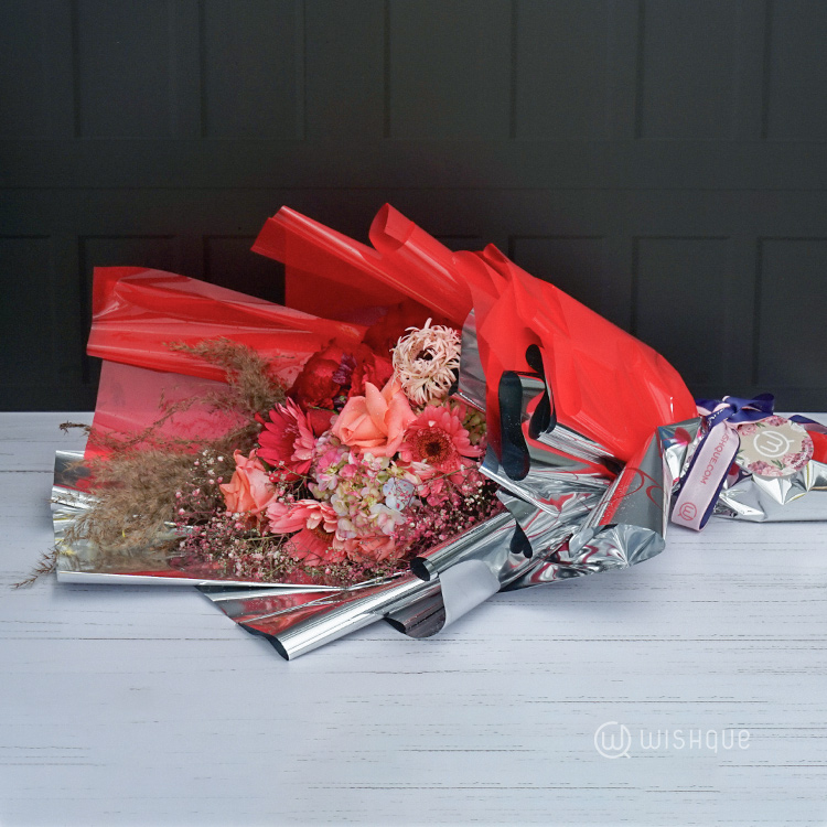 Charming Petals Ensemble Flower Bouquet