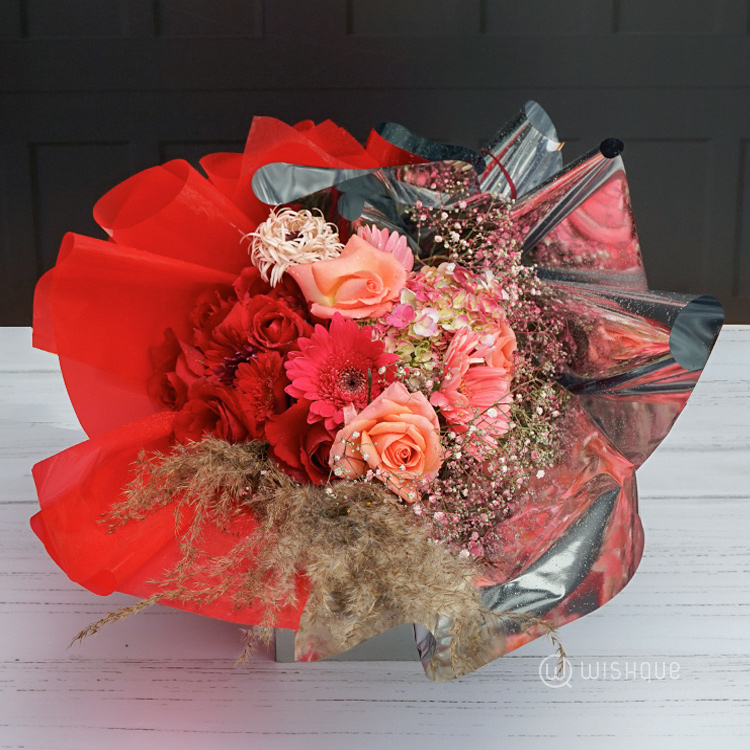 Charming Petals Ensemble Flower Bouquet