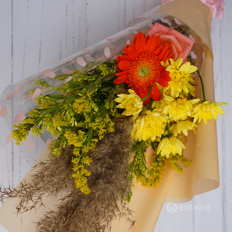 Autumn Glow Flower Bouquet