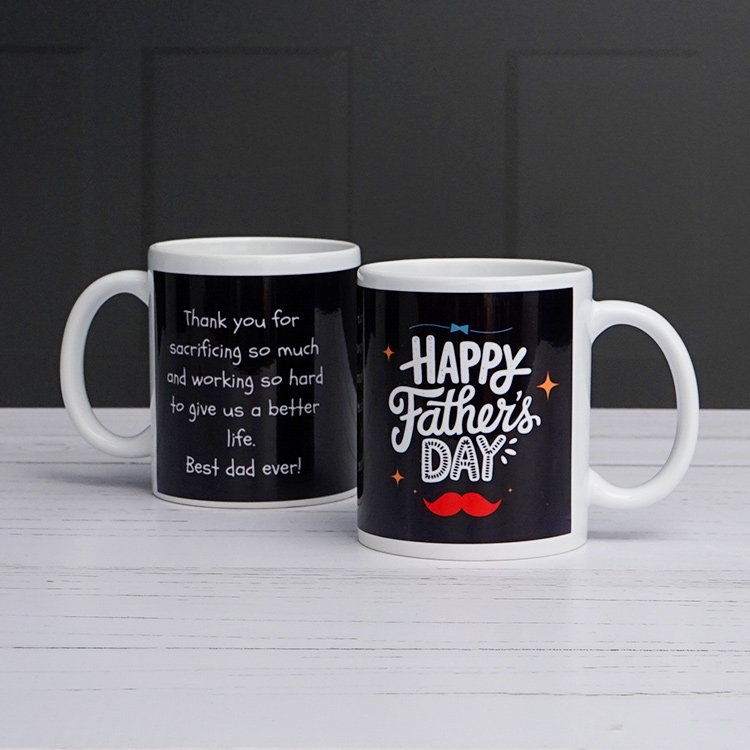 Happy Father's Day Dad Printed Mug