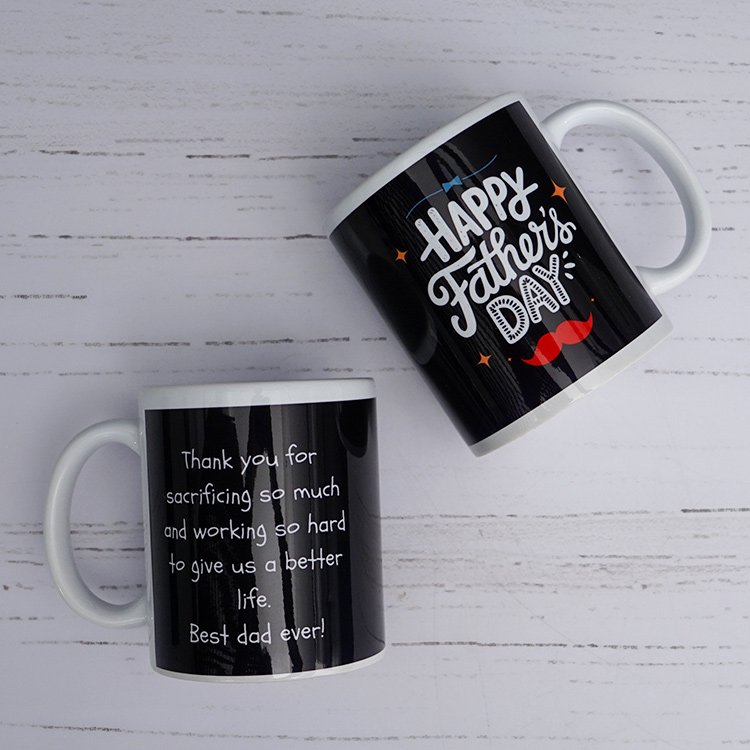 Happy Father's Day Dad Printed Mug