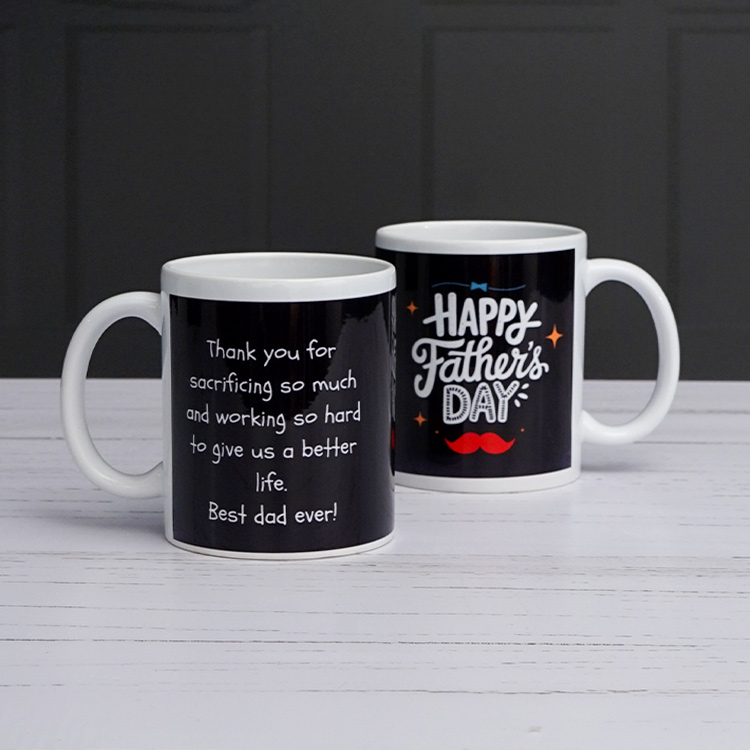 Happy Father's Day Dad Printed Mug