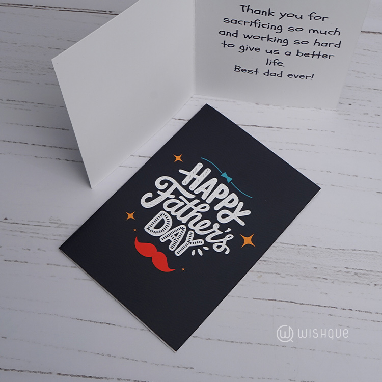 Happy Father's Day Dad Greeting Card