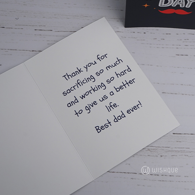 Happy Father's Day Dad Greeting Card