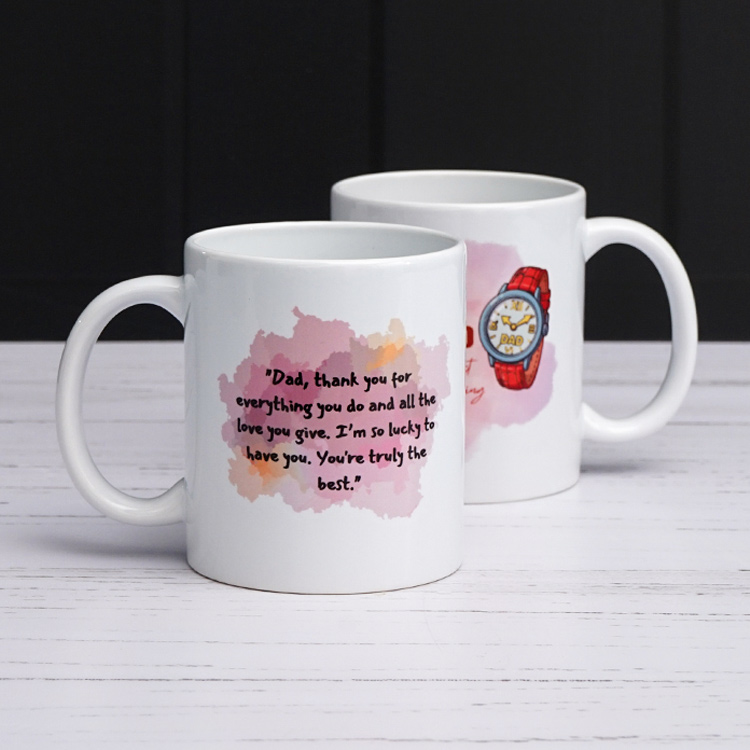 Dad You Are My Greatest Blessing Printed Mug