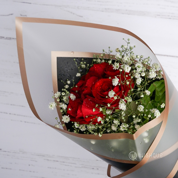 Seven Serenades Red Rose Bouquet