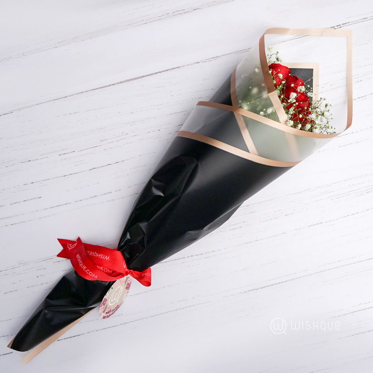 Seven Serenades Red Rose Bouquet