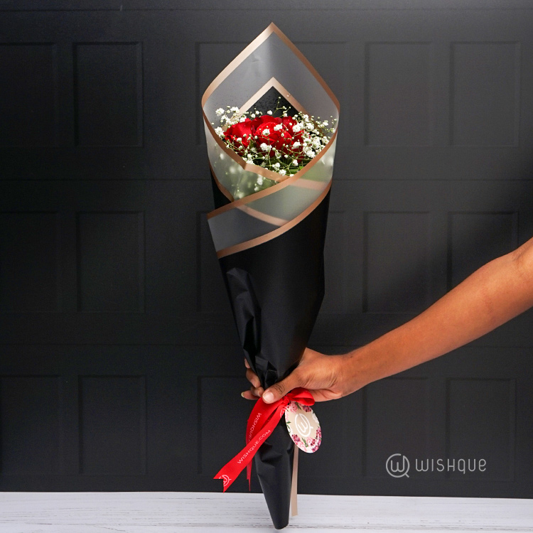 Seven Serenades Red Rose Bouquet