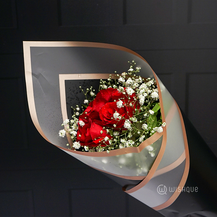 Seven Serenades Red Rose Bouquet