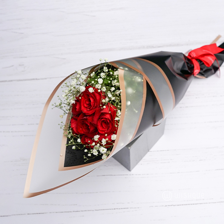 Seven Serenades Red Rose Bouquet