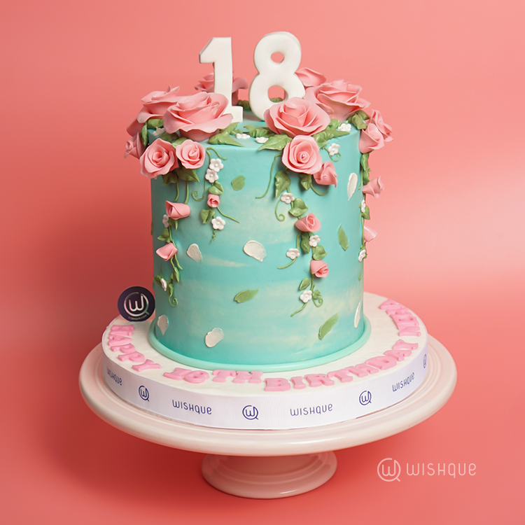 Blossom Eighteen Cake