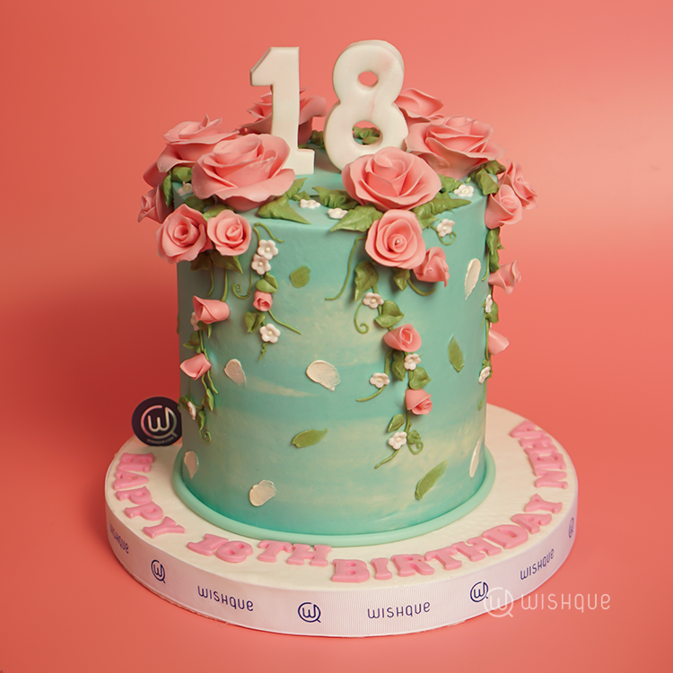 Blossom Eighteen Cake