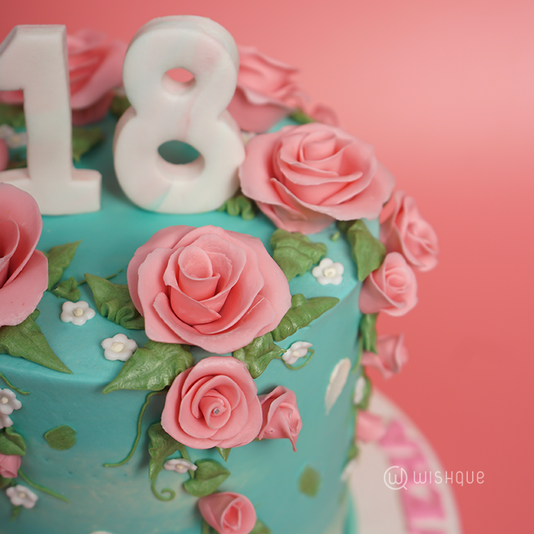 Blossom Eighteen Cake