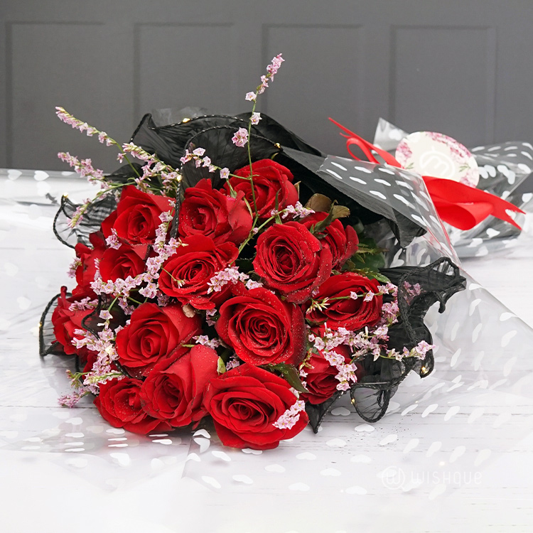 Rose Radiance Fresh Flower Bouquet