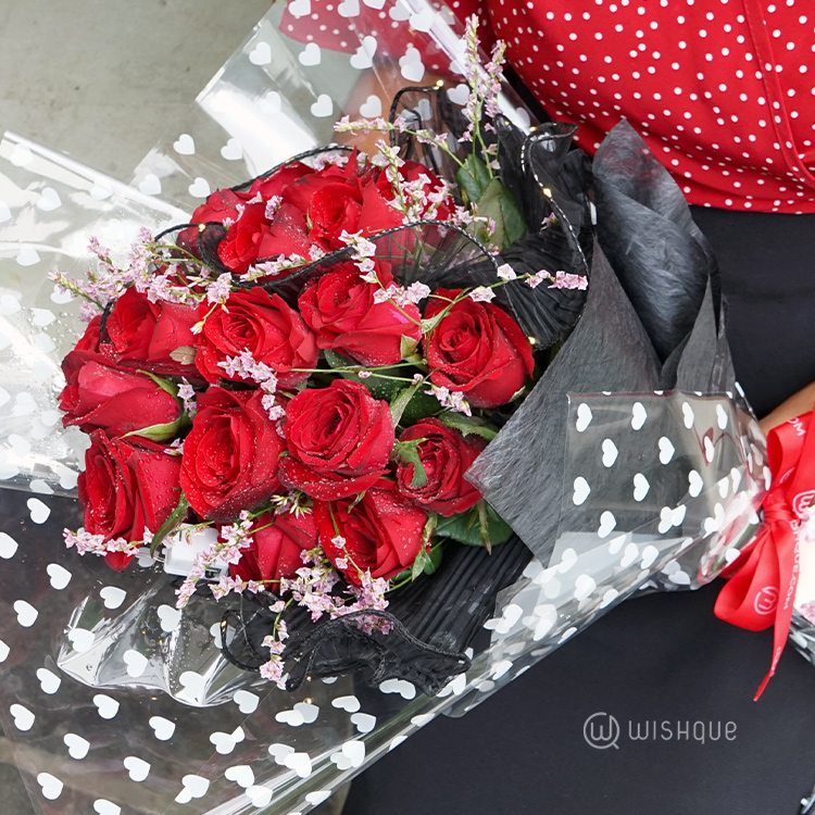 Rose Radiance Fresh Flower Bouquet